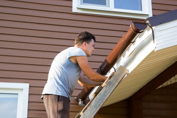 Porch Gutter Replacement in Bountiful