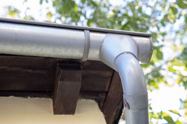 Metal Rain Gutter Installation in Bountiful