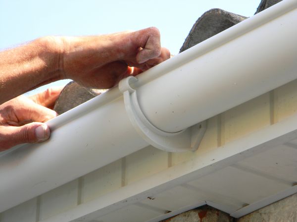 Plastic Gutter Repair in Bountiful
